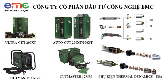 Phụ kiện plasma mỏ cắt Autocut XT - Máy Cắt CNC EMC - Công Ty Cổ Phần Đầu Tư Công Nghệ EMC